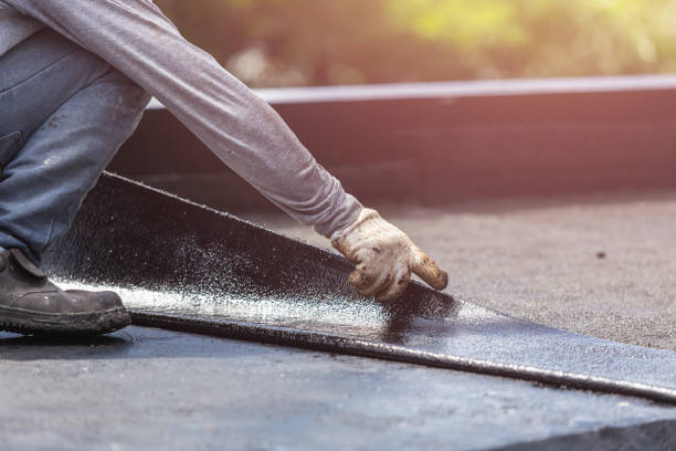 Professional Waterproofing technician working in Radnor, OH